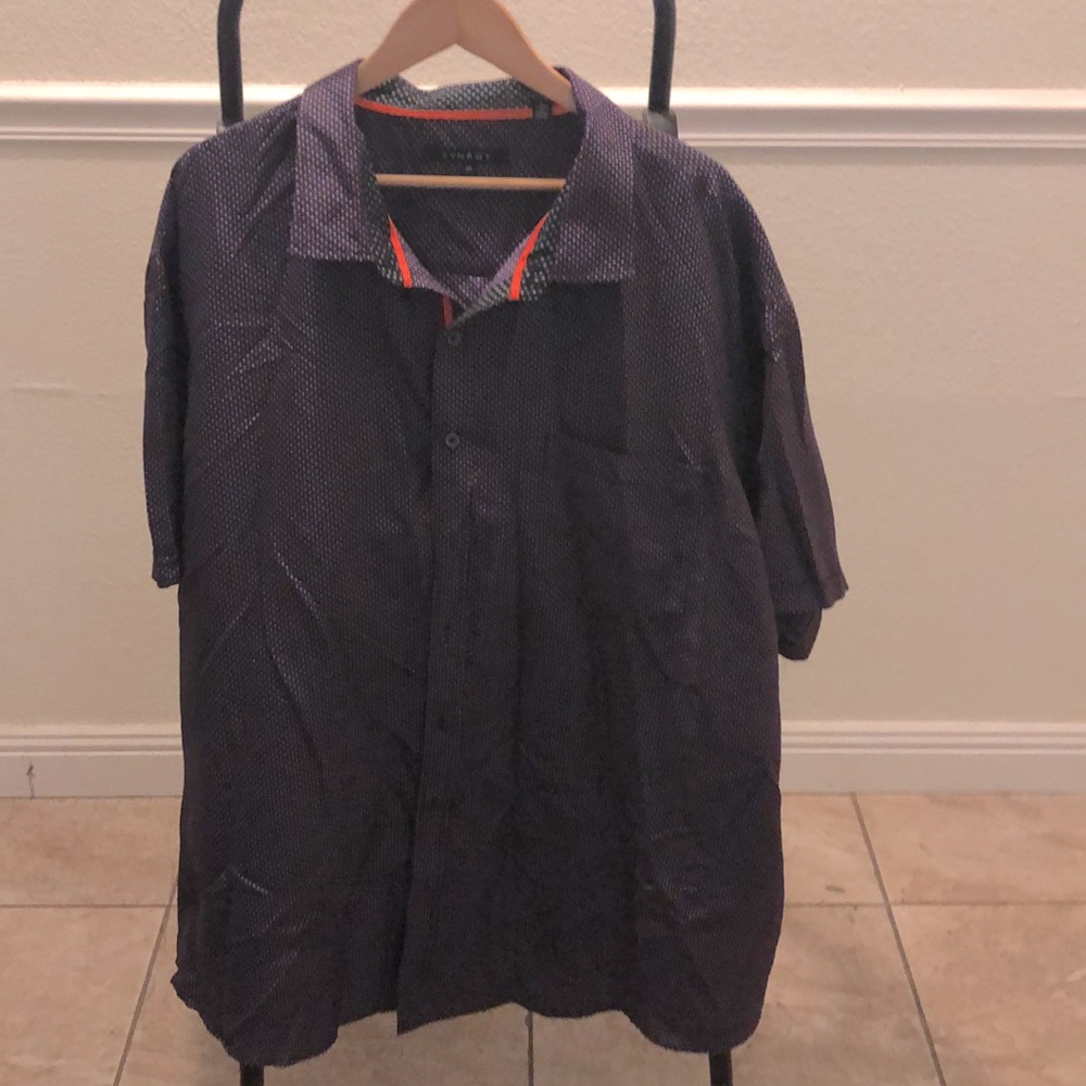 Purple Short-Sleeve Casual Wear